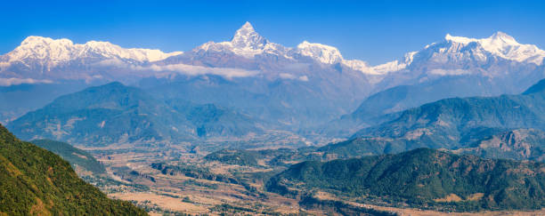 istock Annapurna Range and Machapuchare from Pokhara, Nepal 524391716