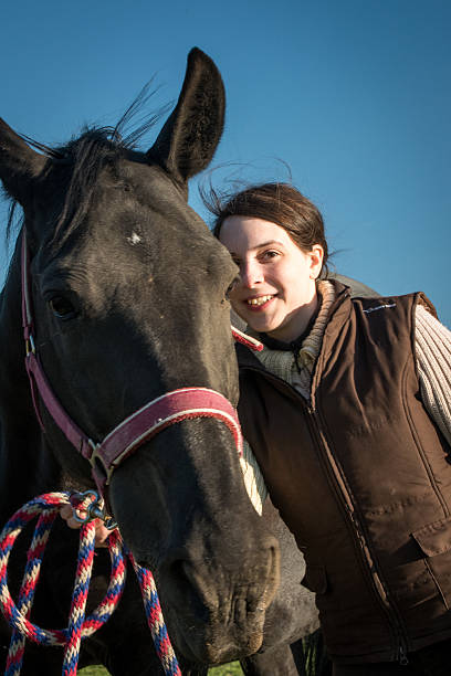 istock Horse and girl 524392226
