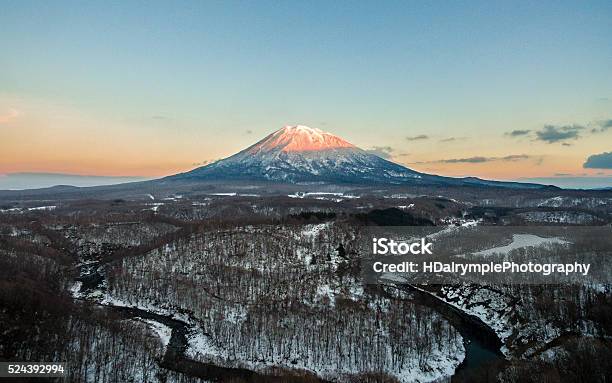 Mt Yotei Niseko Japan Stock Photo - Download Image Now - Niseko, Hokkaido, Mount Yotei