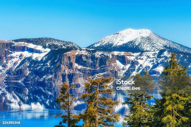 Crater Lake National Park Stock Photo - Download Image Now - Crater Lake National Park, Beauty In Nature, Cascade Range