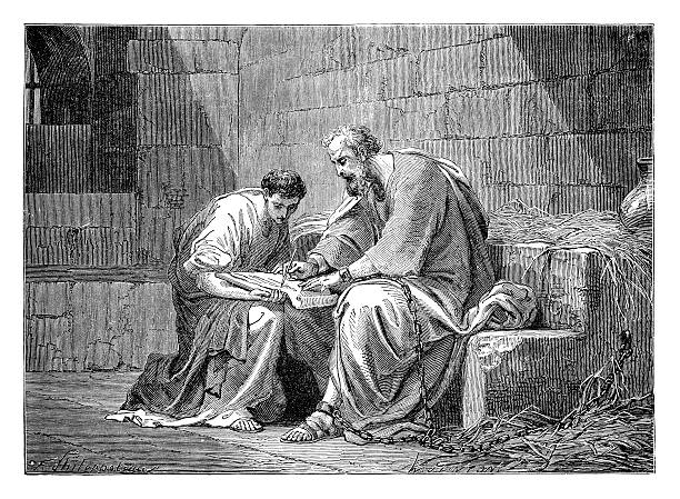 Paul Writing His Epistles In Prison