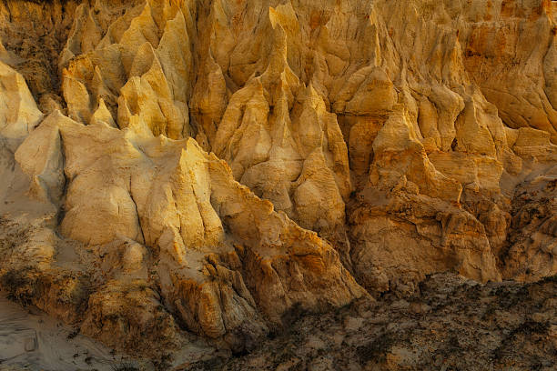 istock Sunrise at an old and abandoned gypsum quarry 524396886