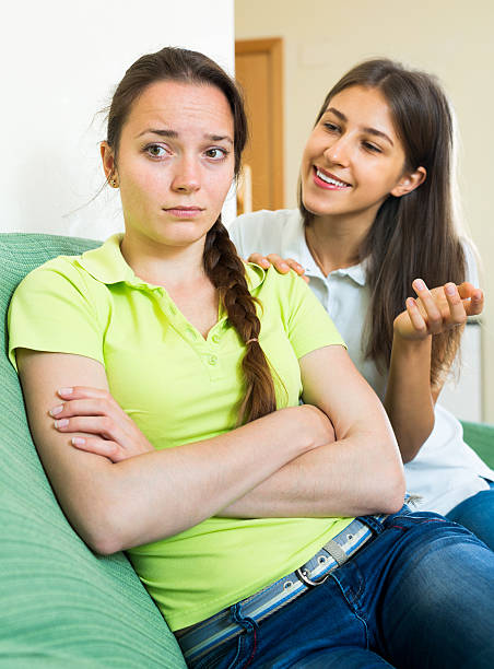 istock Best friend cheering up her girlfriend 524398212