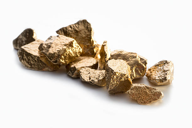 istock heap of Gold nuggets 524398657