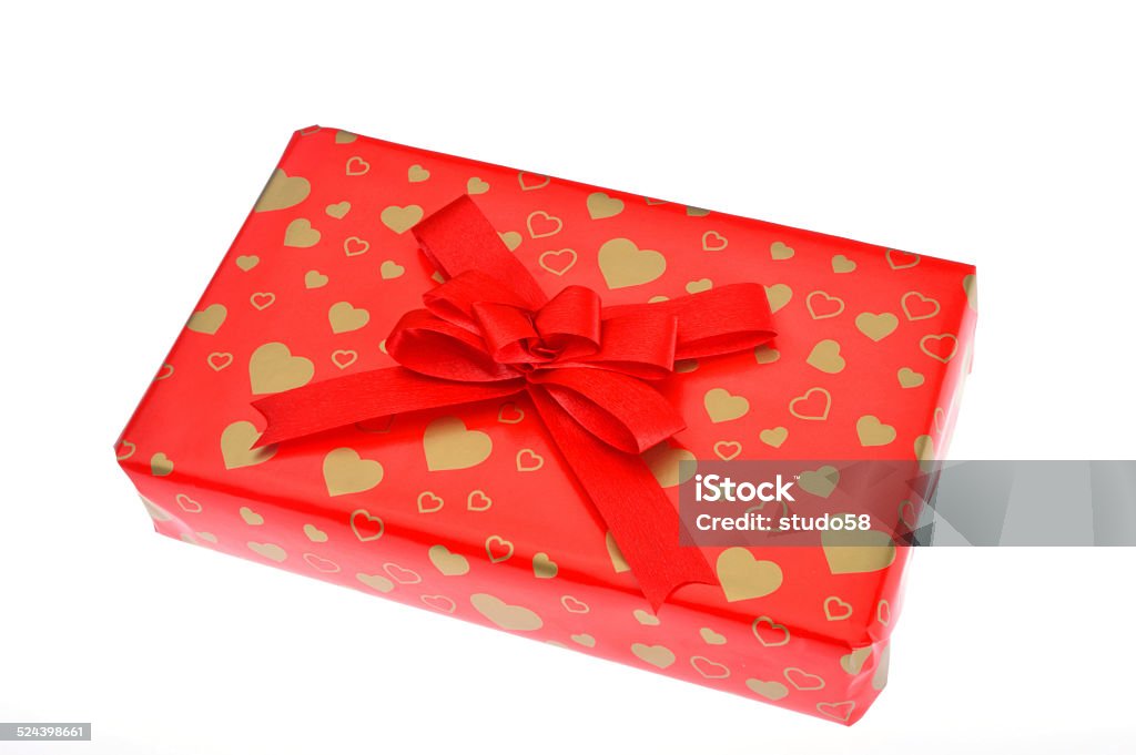 gift box gift box on white background Blank Stock Photo