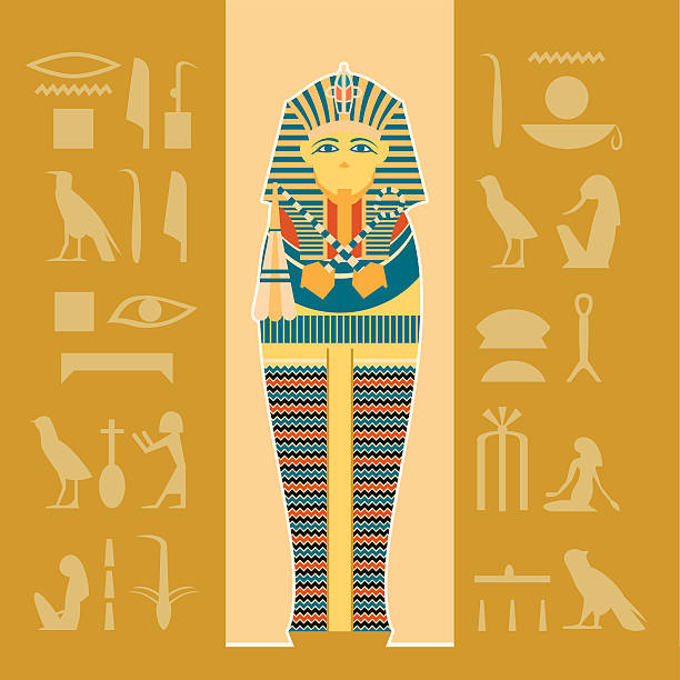 ilustraciones, imágenes clip art, dibujos animados e iconos de stock de bandera de sarcófago - sarcófago