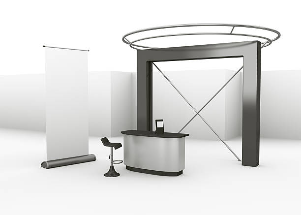 istock booth in a trade show 524399867