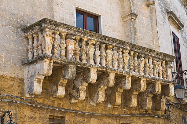 istock Historical palace. Mesagne. Puglia. Italy. 524423441