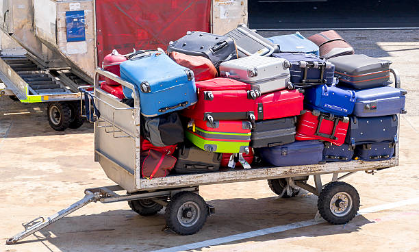 istock Luggage Cart 524423997