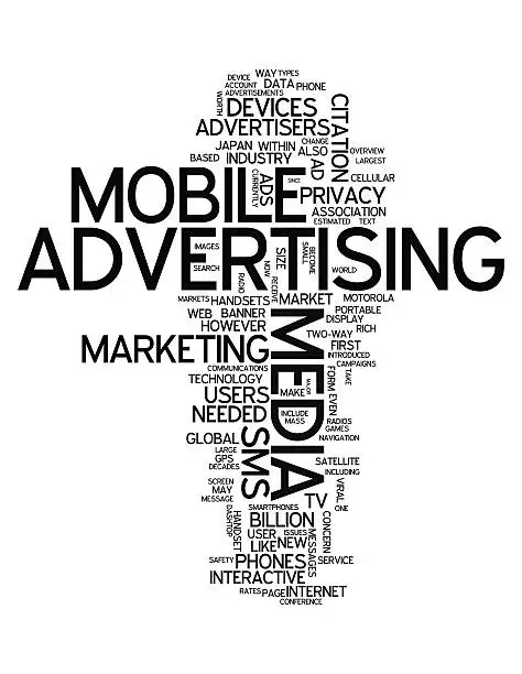 Photo of Word Cloud Mobile Advertising