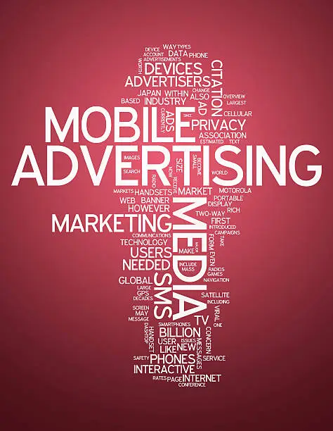 Photo of Word Cloud Mobile Advertising