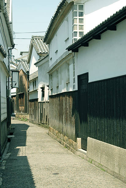 istock Walkway between old houses in Kurashiki JPN 524425767