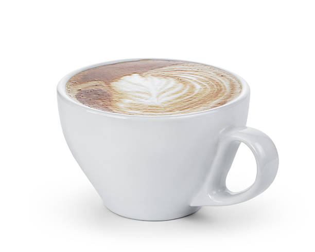 istock fresh cappuccino with simple latte art 524429125
