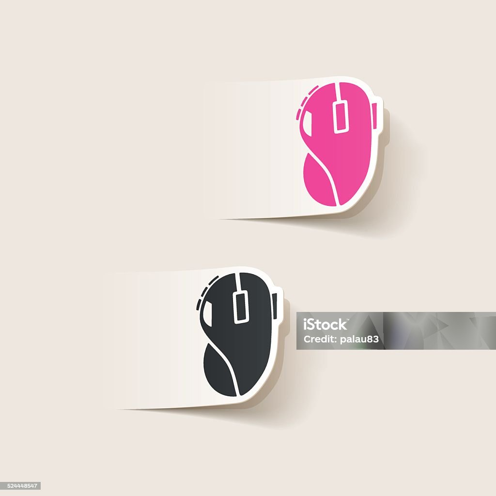 Realistic Design Element Computer Mouse Stock Illustration - Download ...