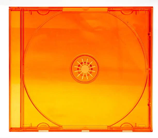 orange CD case