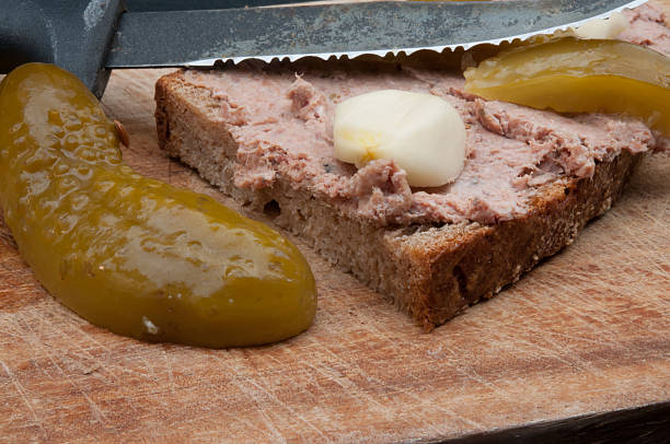 독일형 소시지 식빵 - soda bread bread brown bread loaf of bread 뉴스 사진 이미지