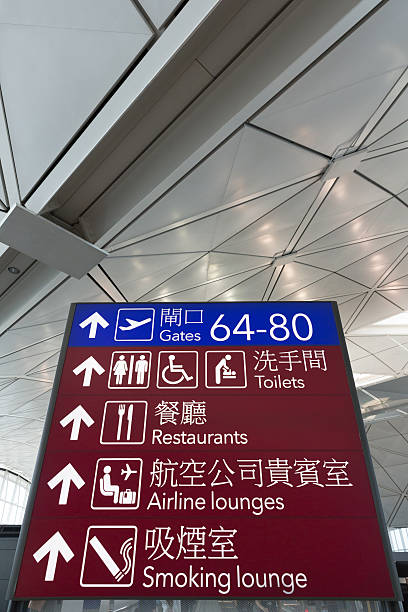 istock Information Sign in an airport 524472601