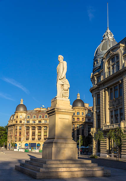 istock Monument to Spiru Haret in Bucharest, Romania 524474633