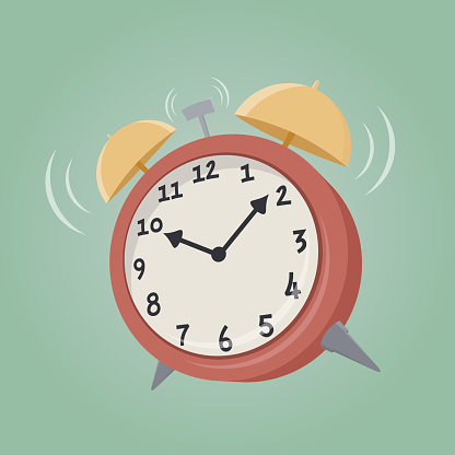Cartoon Alarm Clock Stock Illustration - Download Image Now - Alarm Clock,  Clock, Cartoon - iStock