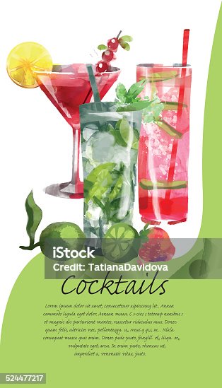 istock Coctails-flyer 524477217