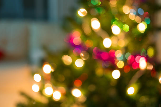 istock abstract christmas background with defocused lights 524508731