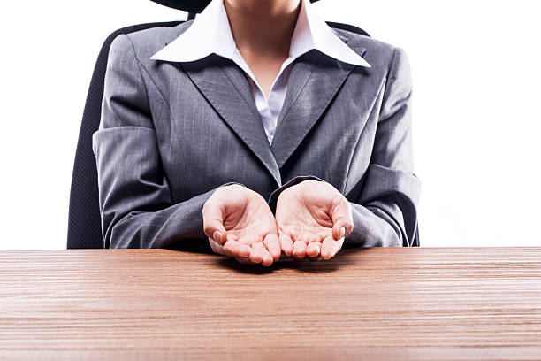 istock Businesswoman Empty Handed 524509439