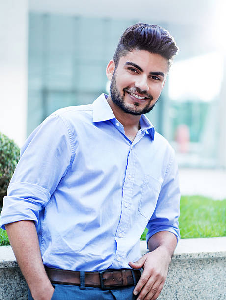 istock Smiling Latin American businessman. 524512223
