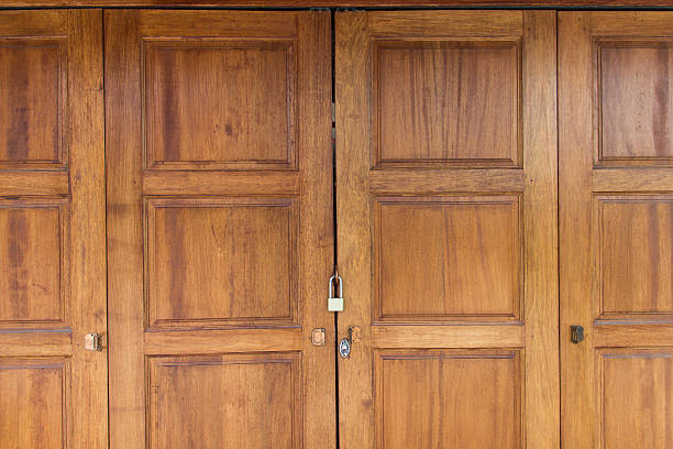 istock the old wooden door background 524512353