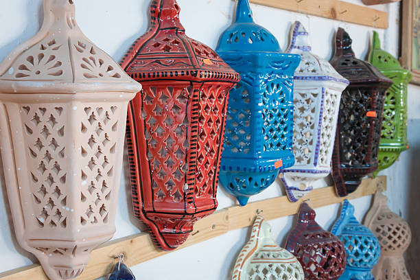 earthenware in tunisian market
