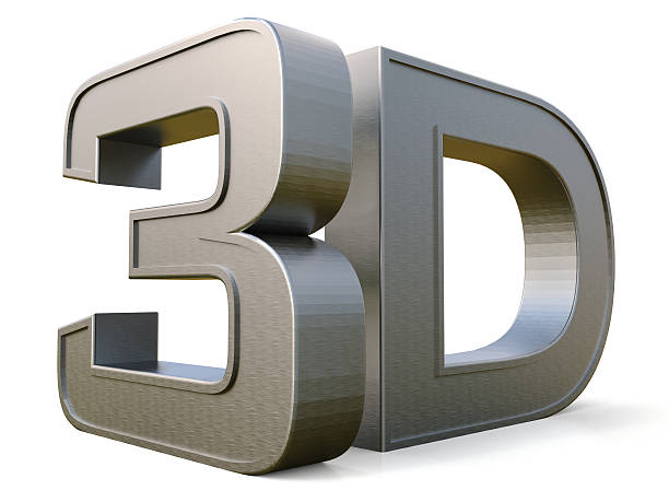 istock Metal 3D logo isolated on white background with reflection effect 524527126