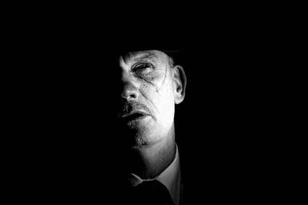 istock Film Noir style gangster 524527930