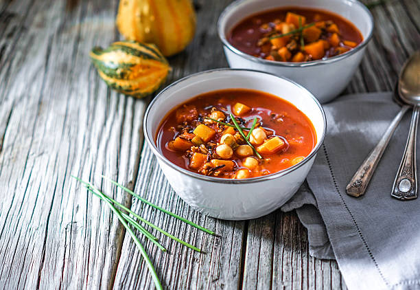 istock Vegetarian Chili, Posole. 524528616