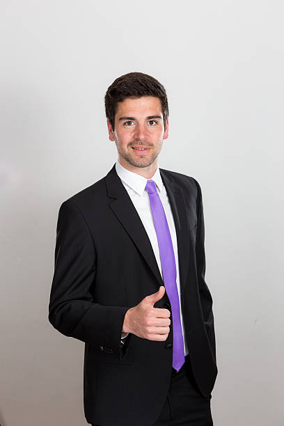 istock Business man with his thumb up 524529324