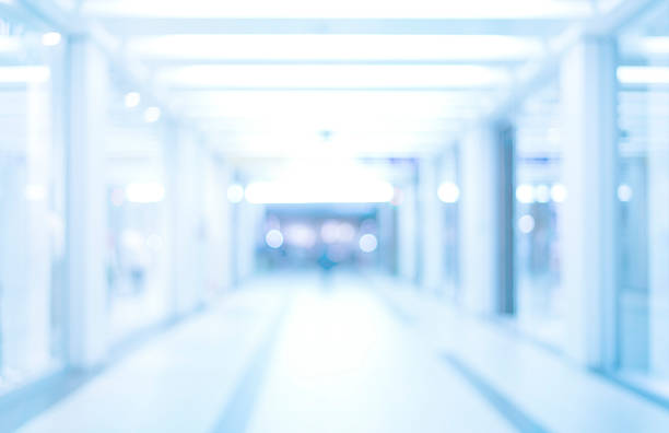 istock abstract blurred background with bokeh lights in blue tones 524529808