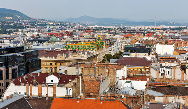 istock Aerial view of Budapest city 524533392