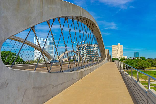 istock Fort Worth skyline cityscape with spring foliage,TX (P) 524538060
