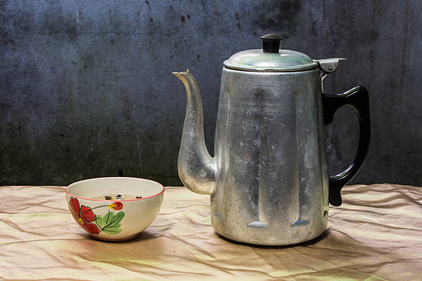 istock still life classic kettle with cup and lamp 524538789