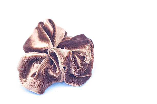 istock Hair rubber band on white background 524540714