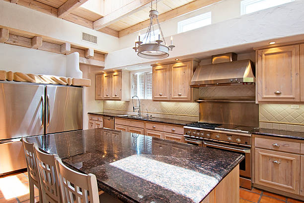 istock Gourmet Kitchen in a Luxury Estate Home Santa Fe Style 524541220
