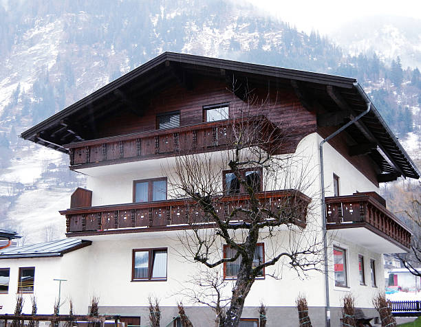 istock House in mountain village, Austria 524541695