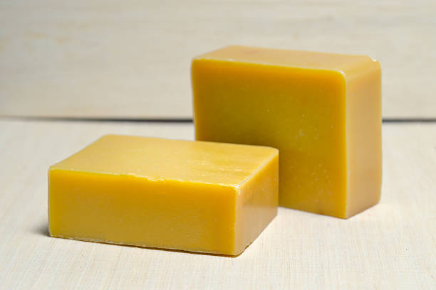 istock Soap bar flavor with banana scent 524543930