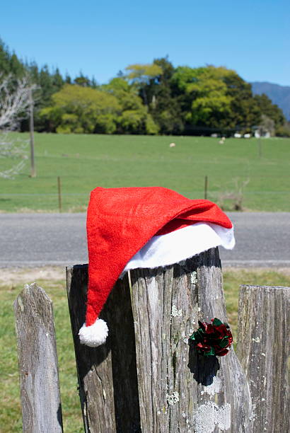 istock Kiwiana Rural Christmas Themed Image 524546016