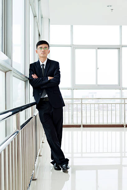 istock Young businessman in modern office 524546454