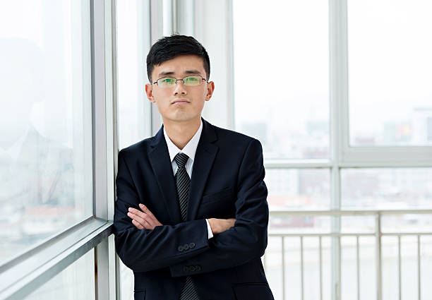 istock Young businessman in modern office 524546502
