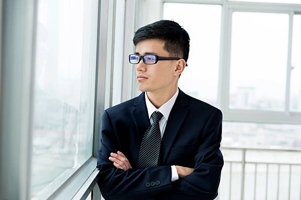 istock Young asian businessman in office 524547028