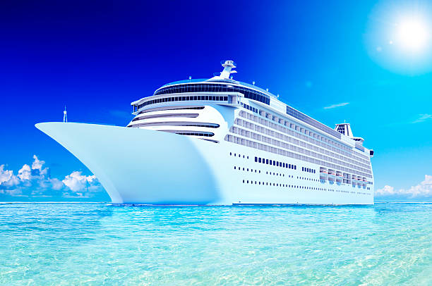 istock 3D Cruise Destination Ocean Summer Island Concept 524549676