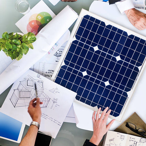 istock Business People Discussion Solar Power Energy Concept 524551124