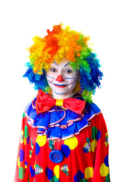istock funny clown animator on children's holiday 524551614