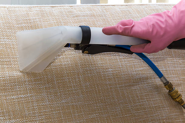 istock Dirty sofa or armchair chemical cleaning with professionally extraction method. 524553726
