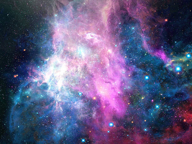 istock Universe filled with stars, nebula and galaxy 524554504